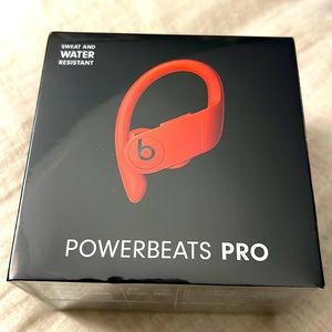 Powerbeats Pro, Red Edition, Unopened, Includes Charging Case